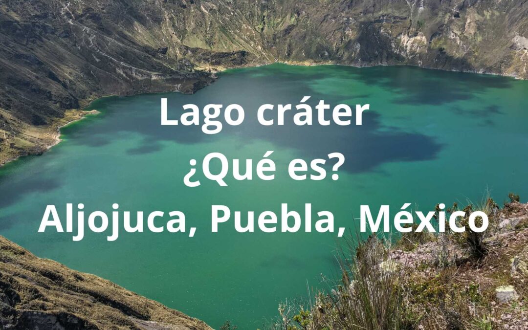 Un lago cráter maravilloso